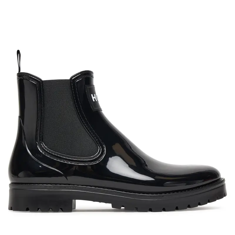 Wellington HUGO Tabita Rain Bootie 50498397 Nero