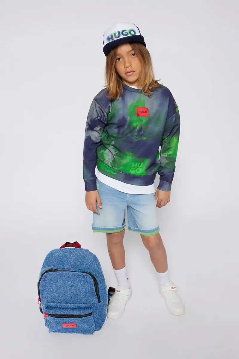 zaino bambino/a colore blu G00316 miniatura 5