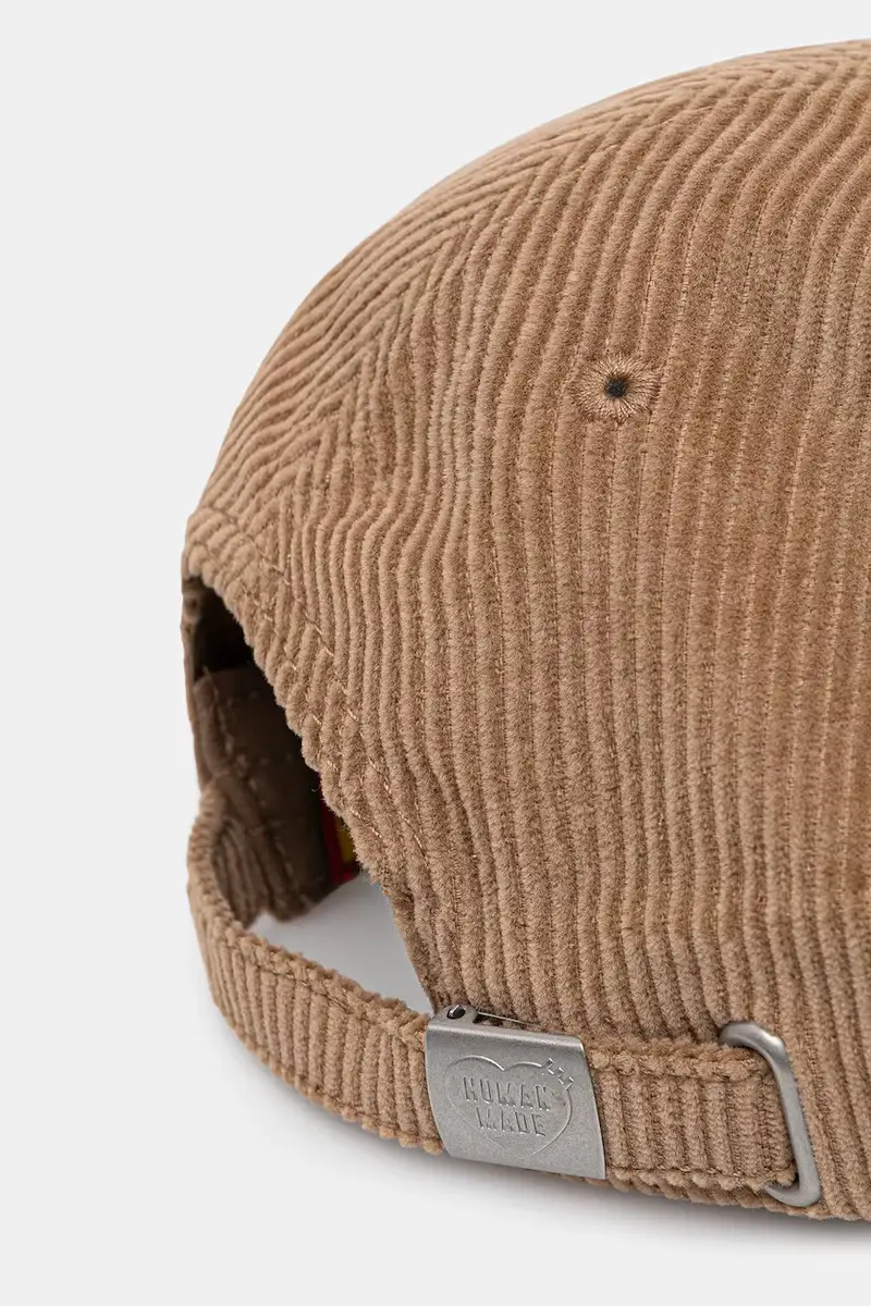 berretto da baseball in cotone 6PANEL CORDUROY Beige miniatura 3