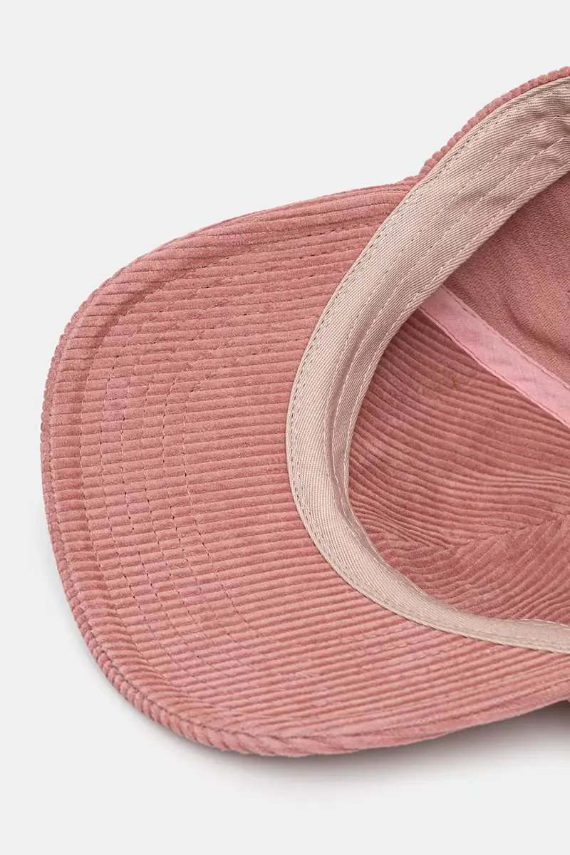 berretto da baseball in cotone 6PANEL CORDUROY Rosa miniatura 4