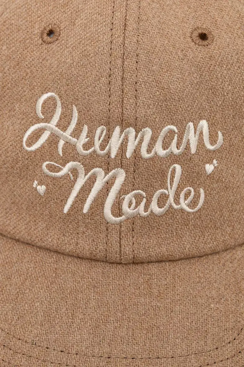 cappello con lana 6PANEL WOOL colore beige HM30GD052 miniatura 2