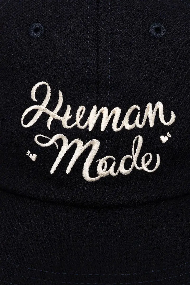 cappello con lana 6PANEL WOOL colore blu navy HM30GD052 miniatura 2