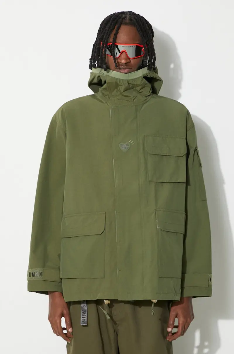 Human Made Parka Uomo Verde 2260539