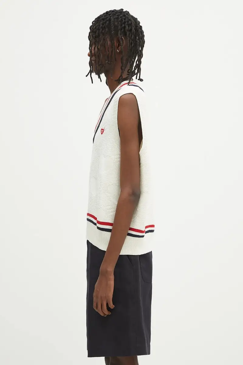 Human Made Gilet Uomo Beige 2808544 miniatura 2