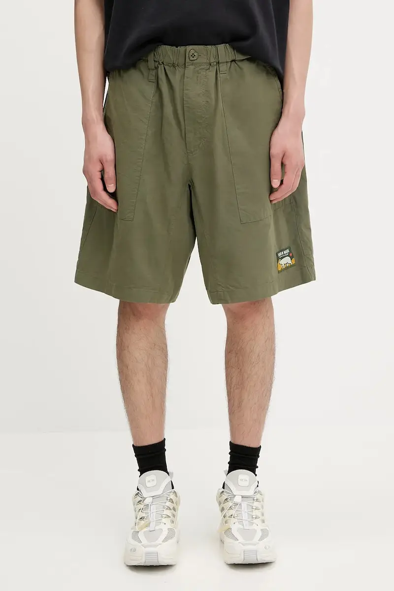 pantaloncini uomo colore verde HM29PT022