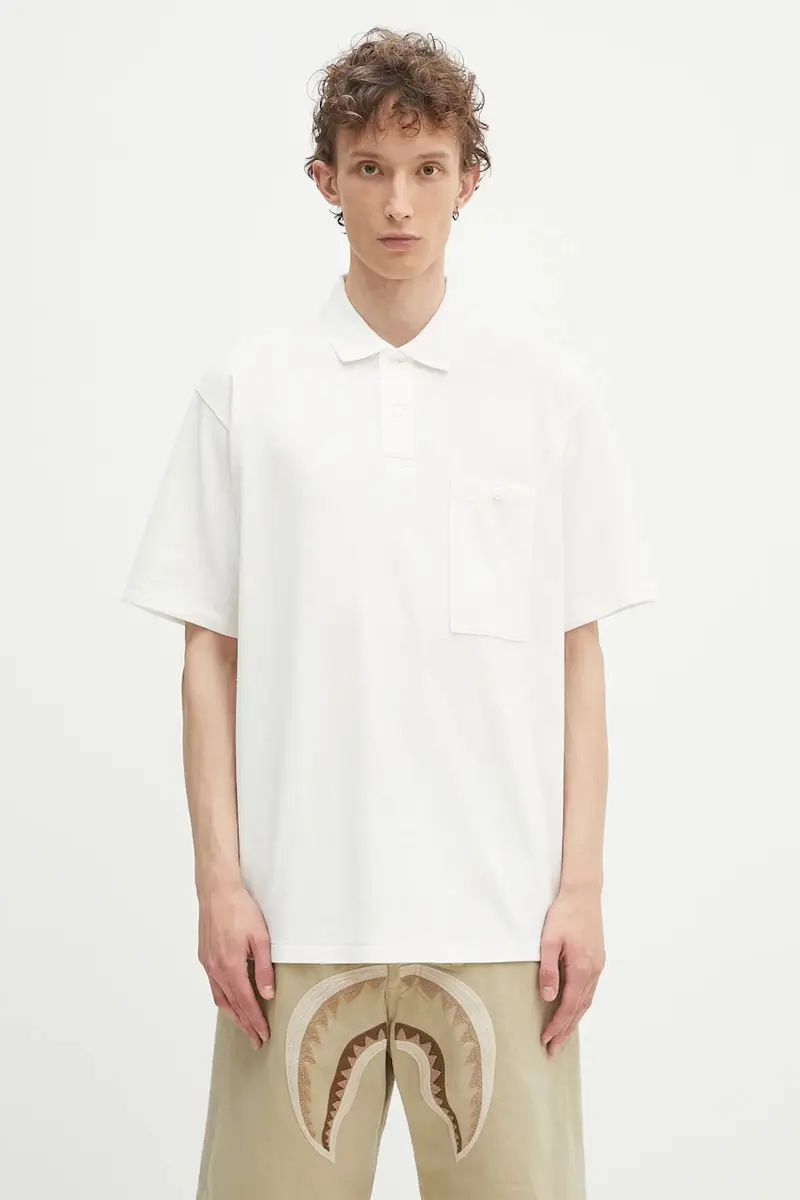 Human Made Polo Uomo Bianco 2244978