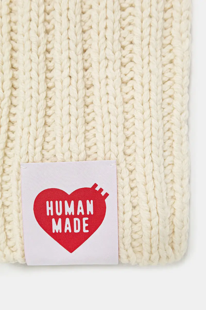 sciarpa in lana WOOL SCARF Beige miniatura 2