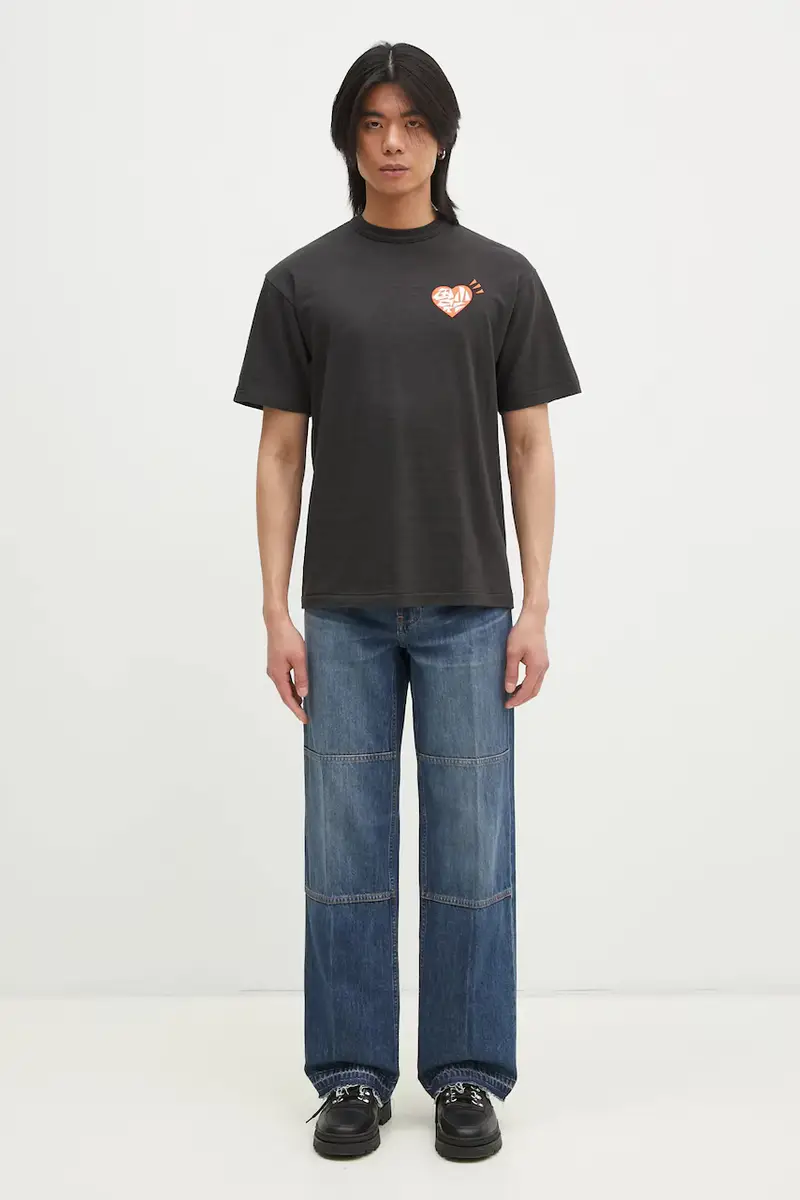 Human Made T-shirt Uomo Nero 3171981 miniatura 5