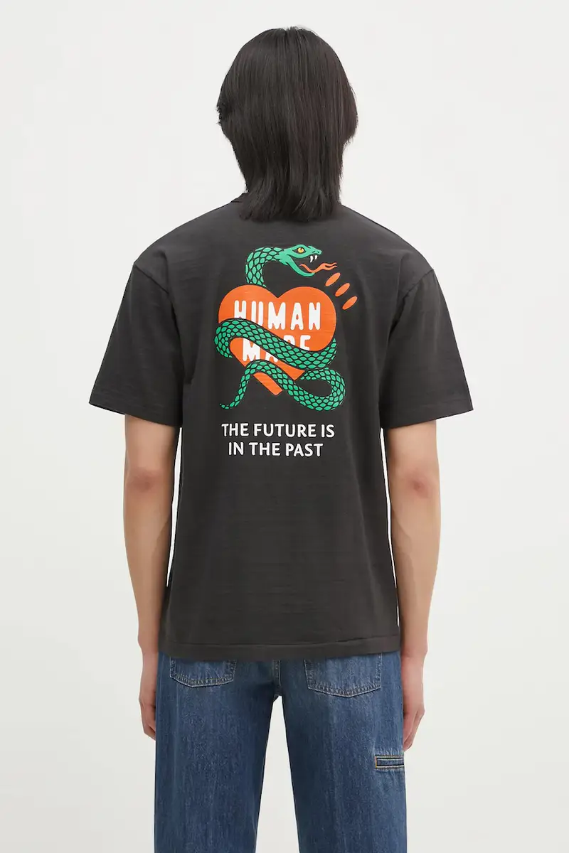 Human Made T-shirt Uomo Nero 3171981