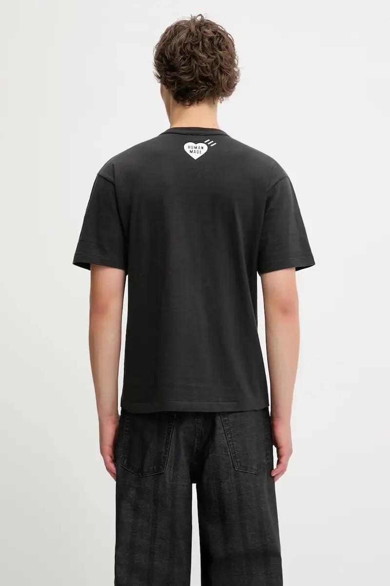 Human Made T-shirt Uomo Nero 2809805 miniatura 3