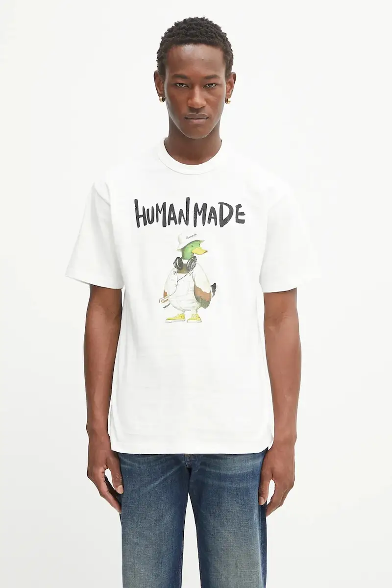 Human Made T-shirt Uomo Bianco 2245165