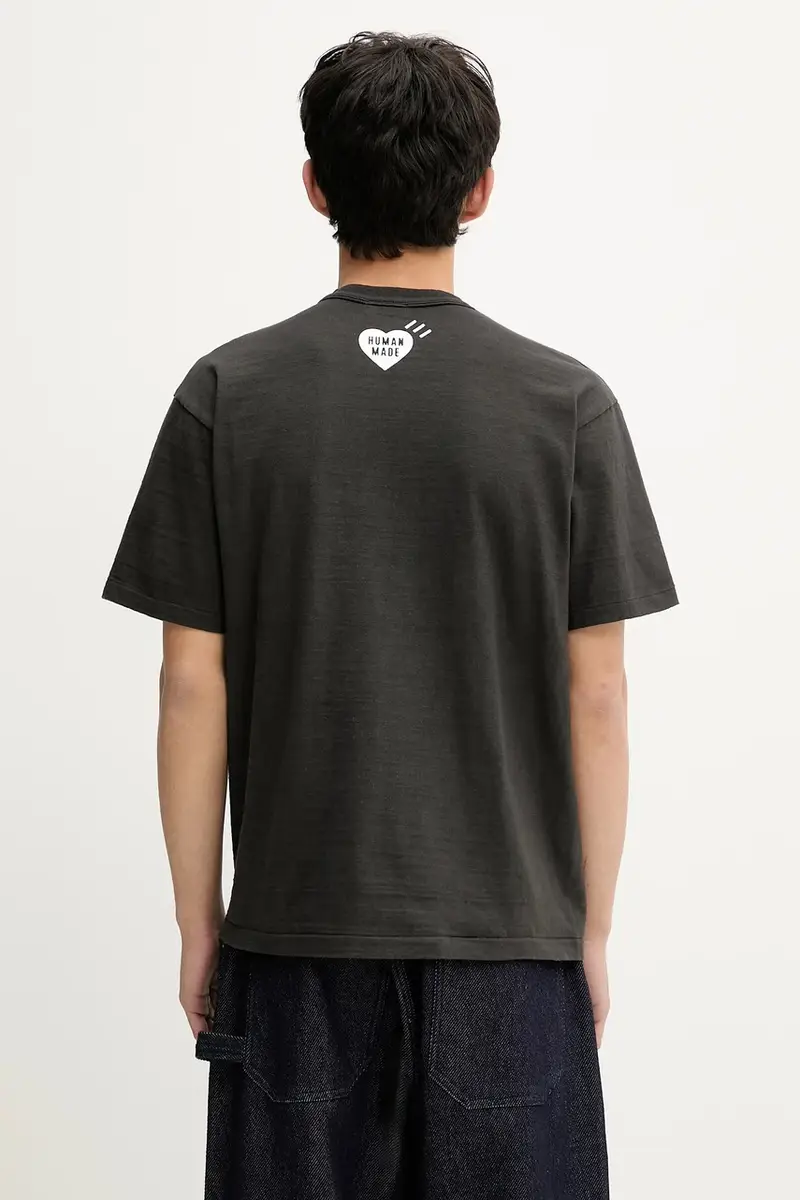 Human Made T-shirt Uomo Nero 2809680 miniatura 3