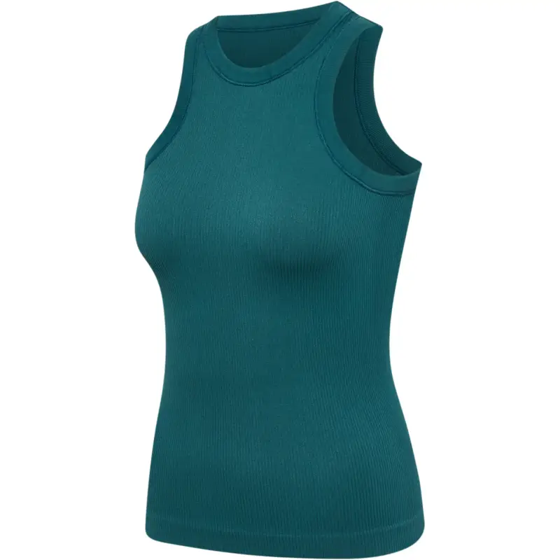 Canotta senza cuciture a coste donna Hummel Pulse