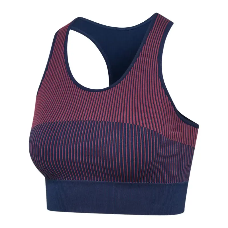 Canottiera corta senza cuciture donna Hummel