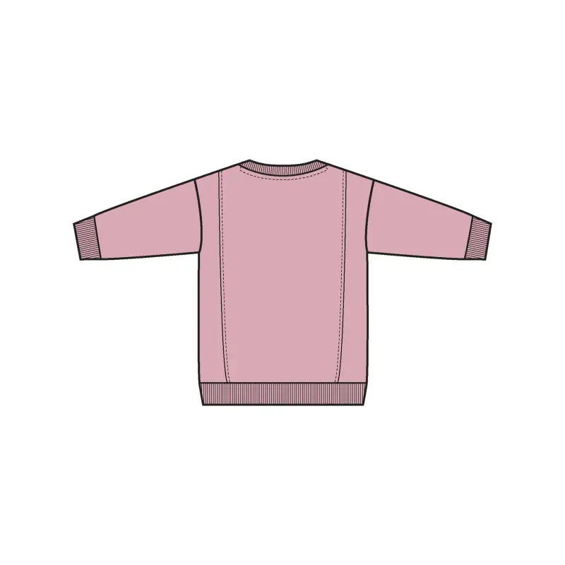 Felpa per bambini Hummel Mini Pintuck