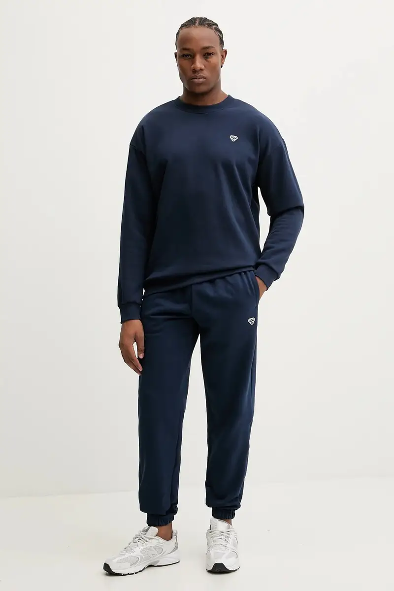 felpa uomo colore blu 230778 Blu navy miniatura 2