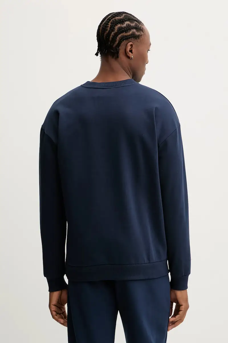 felpa uomo colore blu 230778 Blu navy miniatura 3