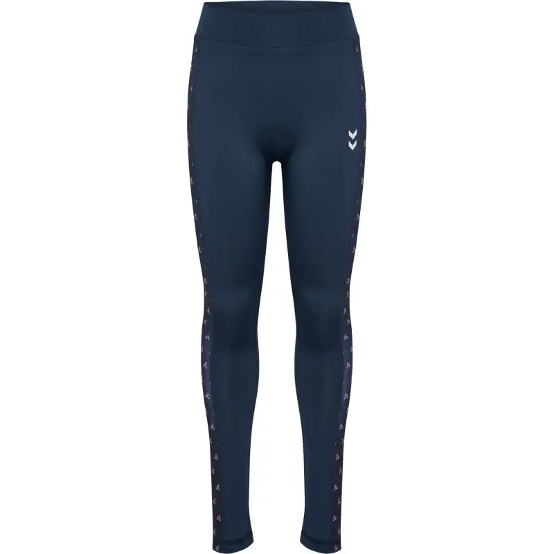 Leggings a vita alta da bambina Hummel MIX