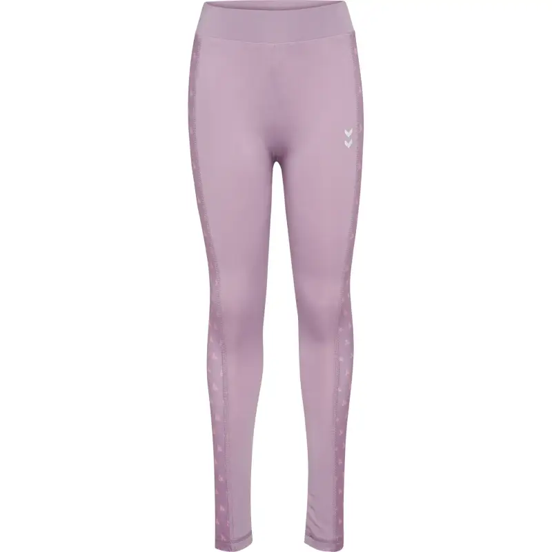 Leggings a vita alta da bambina Hummel MIX