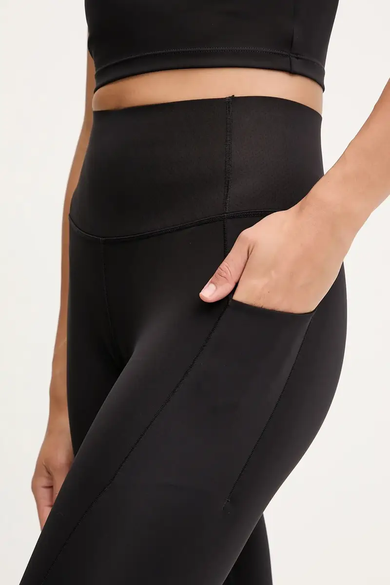 Hummel Leggings Donna Nero 3647385 miniatura 4