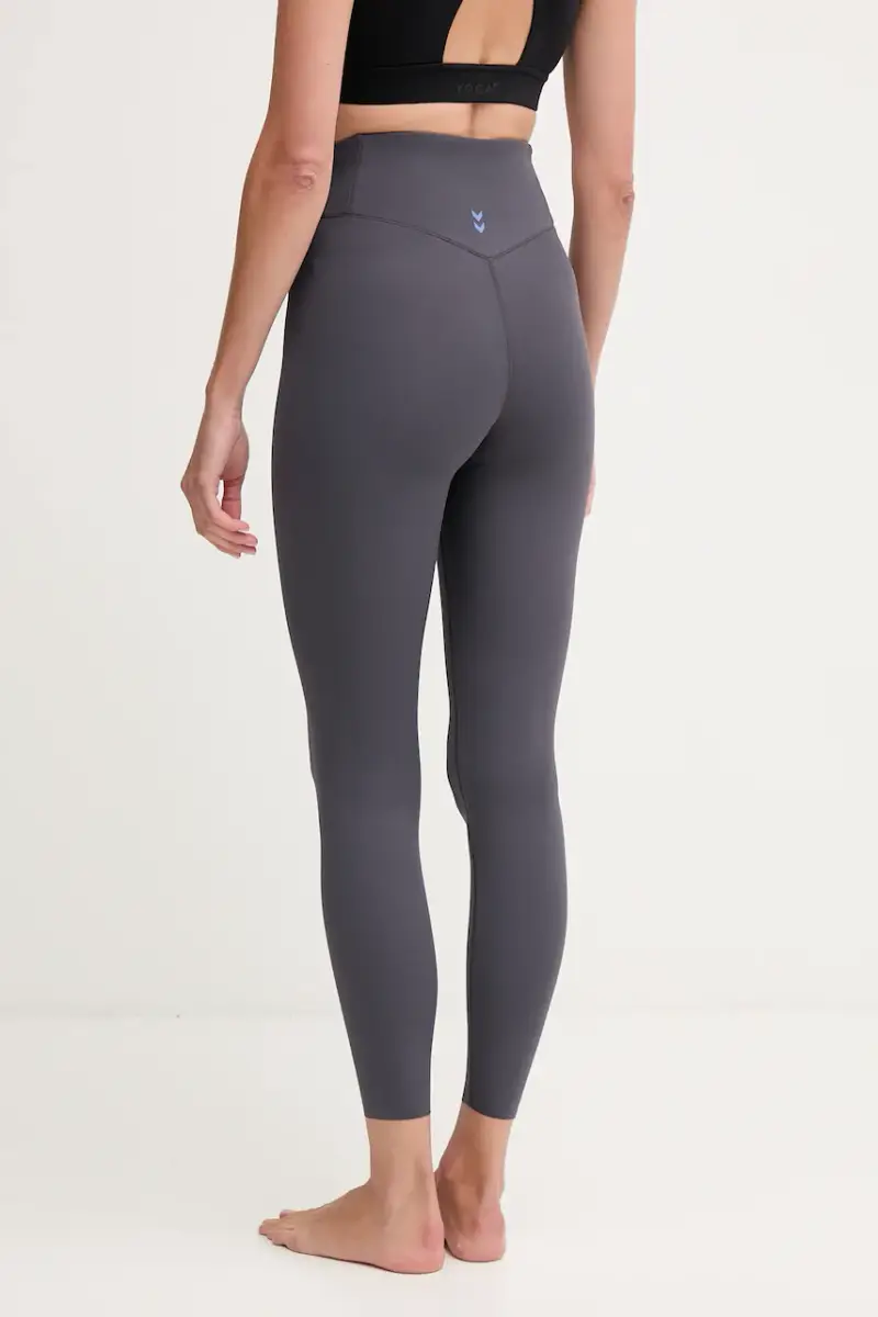 Hummel Leggings Donna Grigio 3611392 miniatura 3
