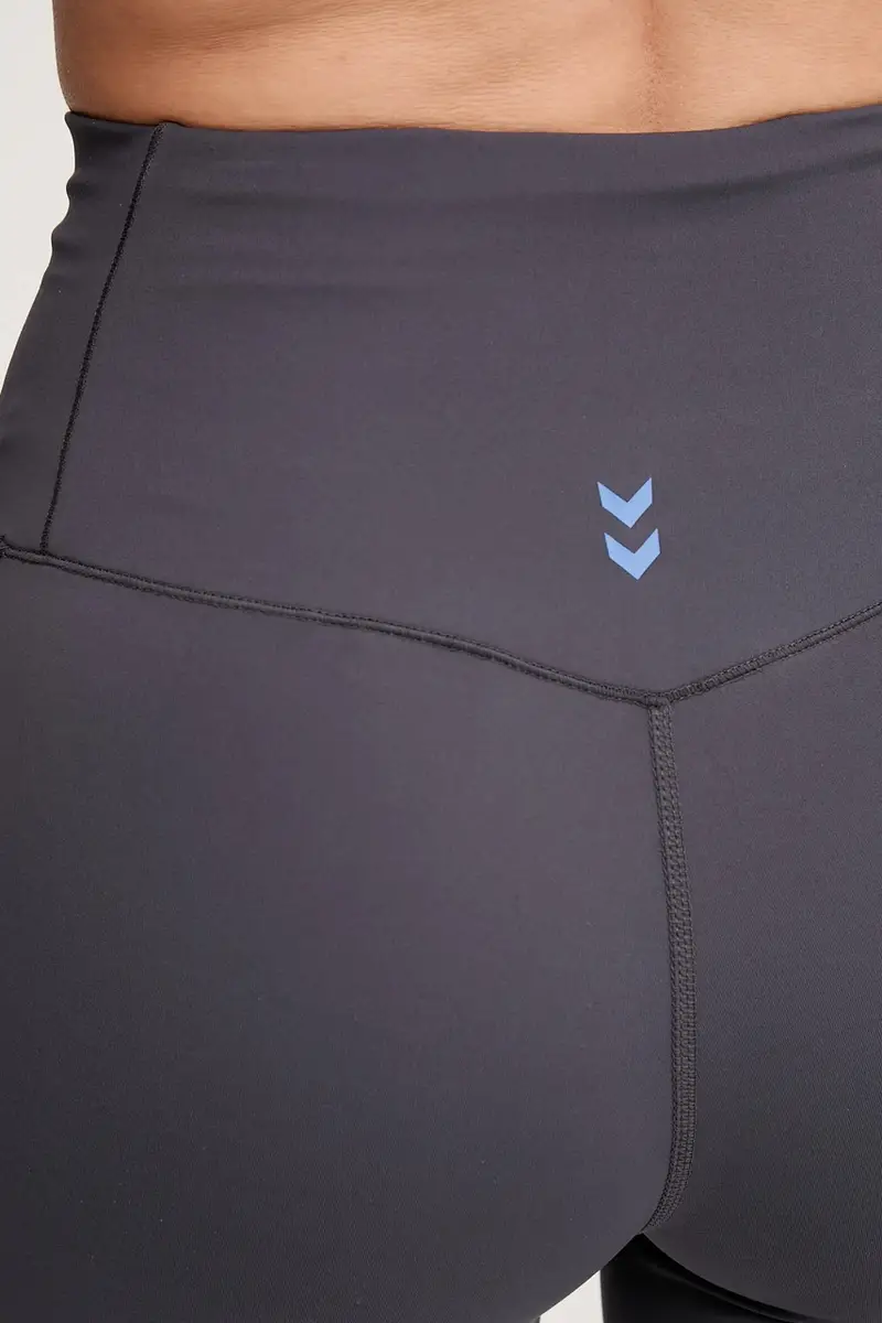 Hummel Leggings Donna Grigio 3611409 miniatura 4