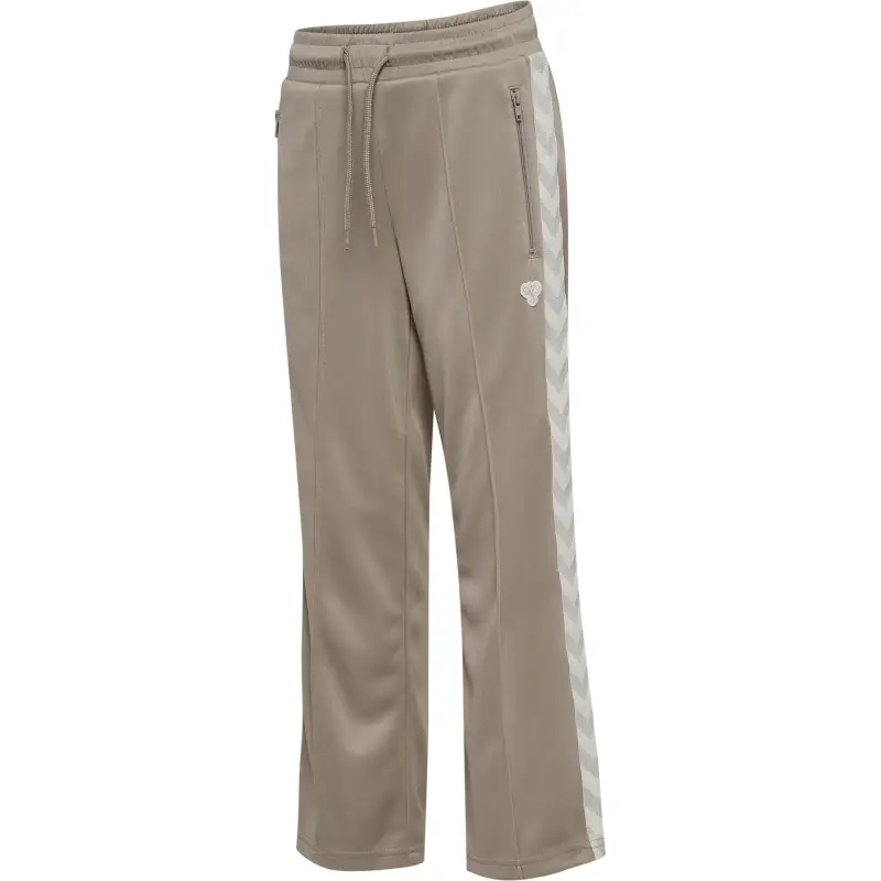 Pantaloni da jogging a gamba larga per ragazza Hummel Poly Tape