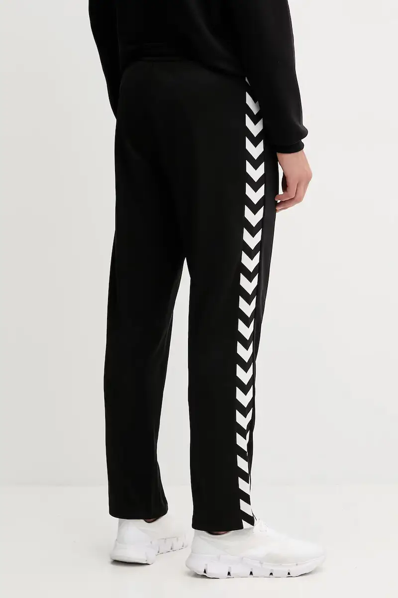 pantaloni tuta colore blu navy 225252 Nero miniatura 3