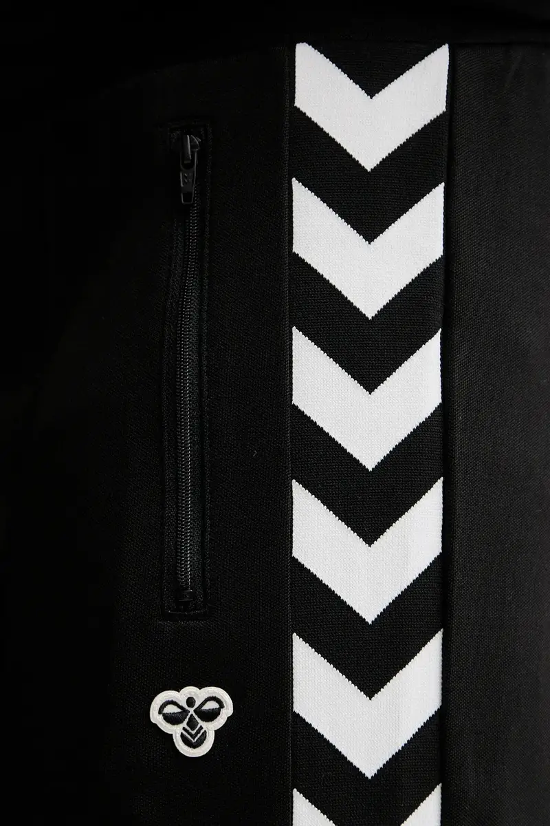 pantaloni tuta colore blu navy 225252 Nero miniatura 4