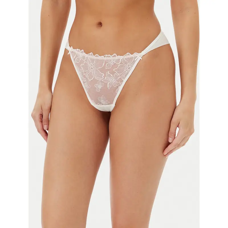 Culotte brasiliana Lauren 300905 Écru Écru