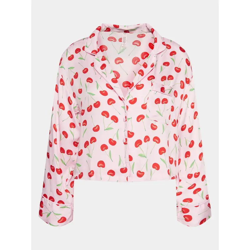 Maglietta del pigiama 205059 Rosa Relaxed Fit