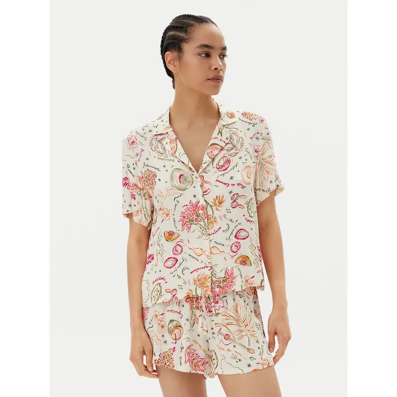 Maglietta del pigiama 302113 Multicolore Regular Fit