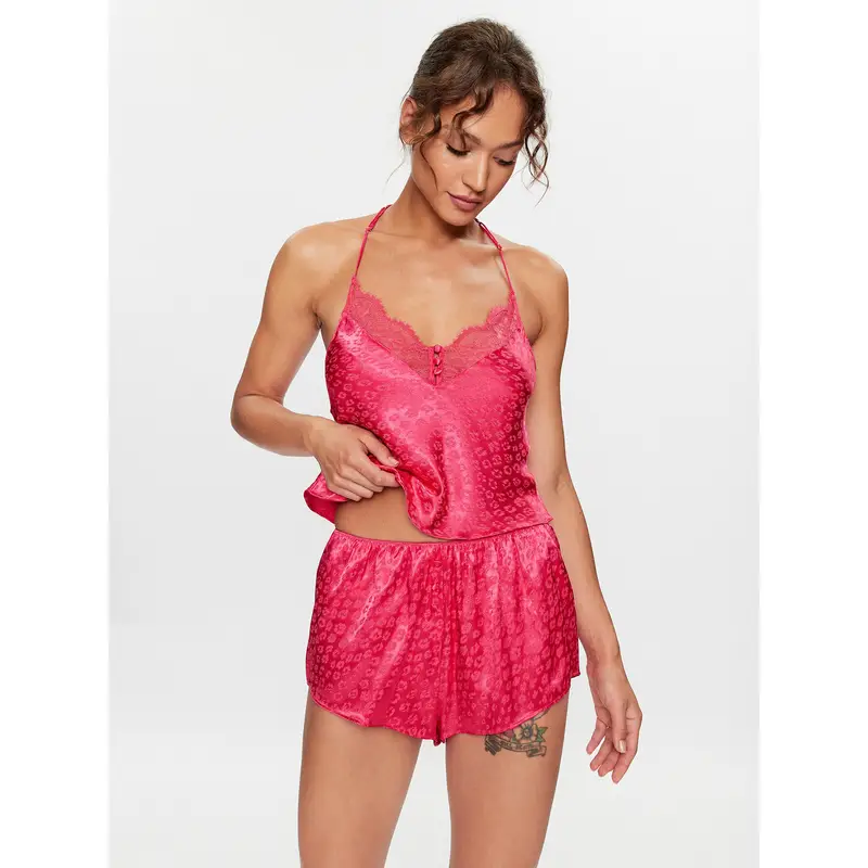 Maglietta del pigiama Cami 203225 Rosa Comfortable Fit