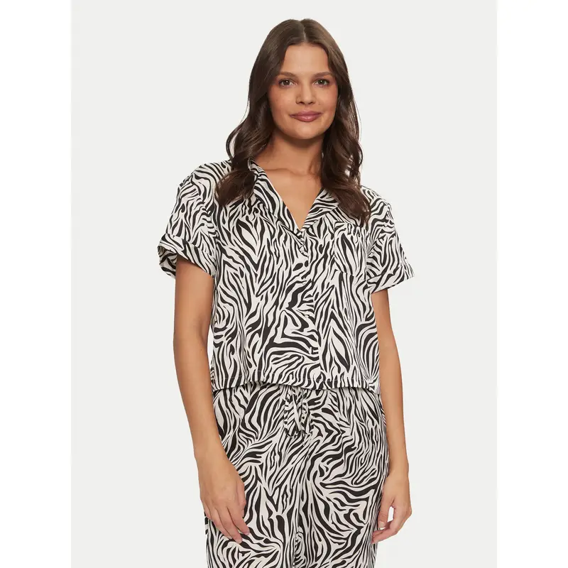 Maglietta del pigiama Peppers 206526 Nero Regular Fit