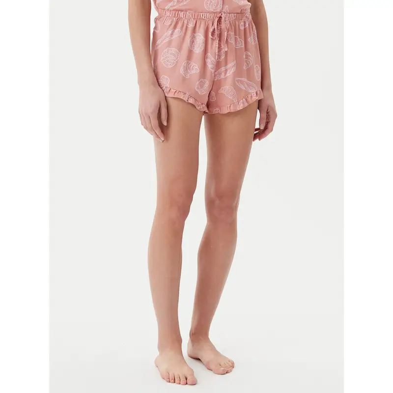 Pantaloncini del pigiama 301443 Beige Regular Fit