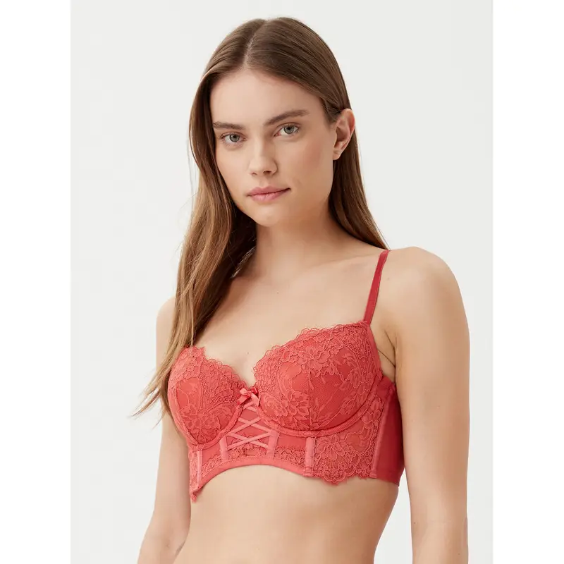 Reggiseno Push-up Arabella 206386 Rosso