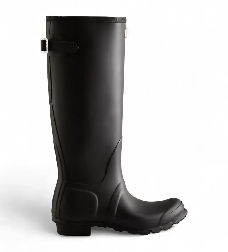 per donna WFT1001RMA Stivali regolabili sul retro originali neri (36), Nero, Basso, Nessuno, Casual Naturale