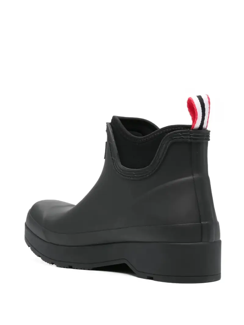 Hunter Stivali Chelsea Nero in Gomma Naturale miniatura 3