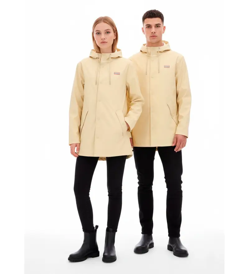 unisex ARU0003242 Impermeabile giallo Jo pu (S), Casual, Silicone