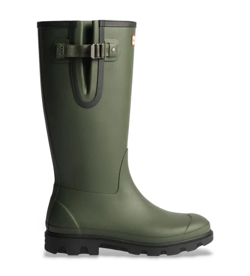 unisex FRU0003251 Stivali regolabili Downpour, verdi (37), Basso, Nessuno, Verde, Impermeabile Nero