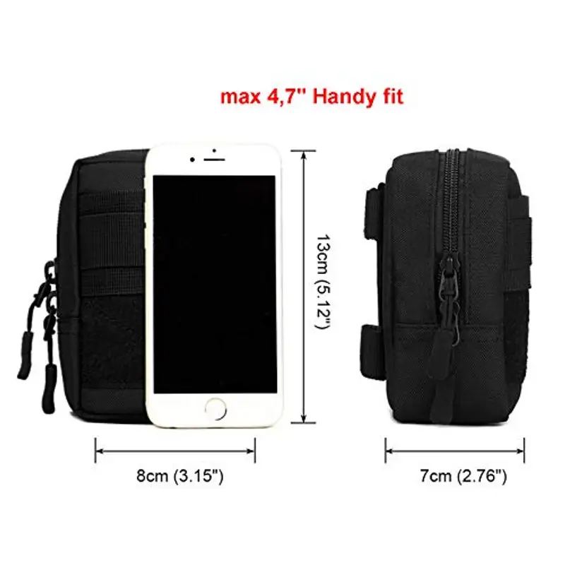 HUNTVP Borsello Uomo Nero 1583602 miniatura 2