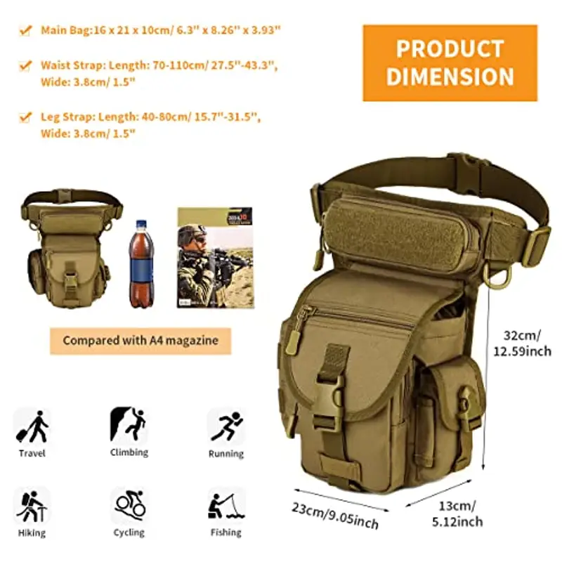 HUNTVP Marsupio Verde 2302438 miniatura 2