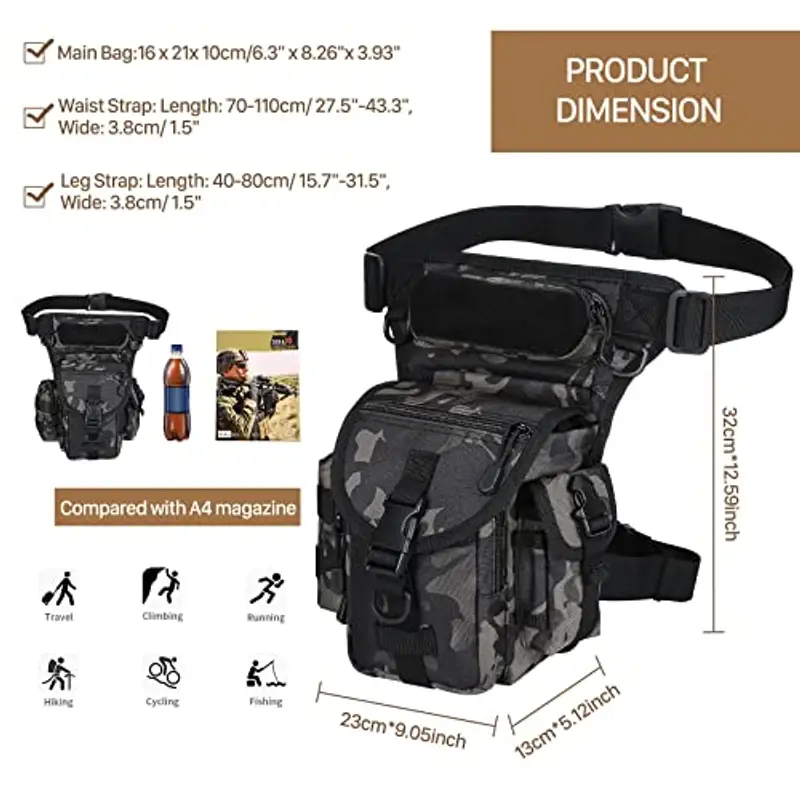 HUNTVP Marsupio Verde 2440639 miniatura 3