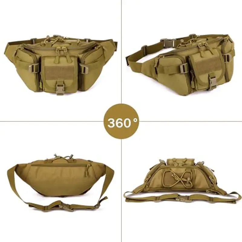 HUNTVP Marsupio Uomo Marrone 1601584 miniatura 2