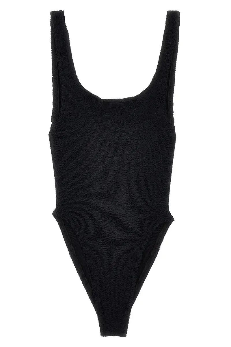 Costume Intero 'Square Neck' Nero