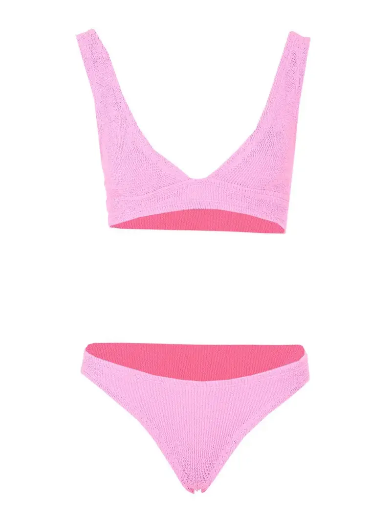 Fuchsia Bikini Swimwear Color Carne E Neutri