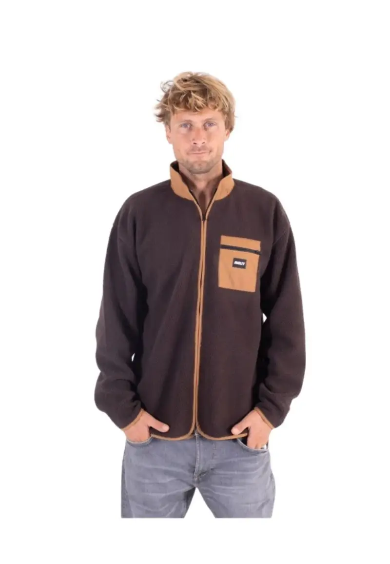 Byron Burrito Track Zip - M / Rosso