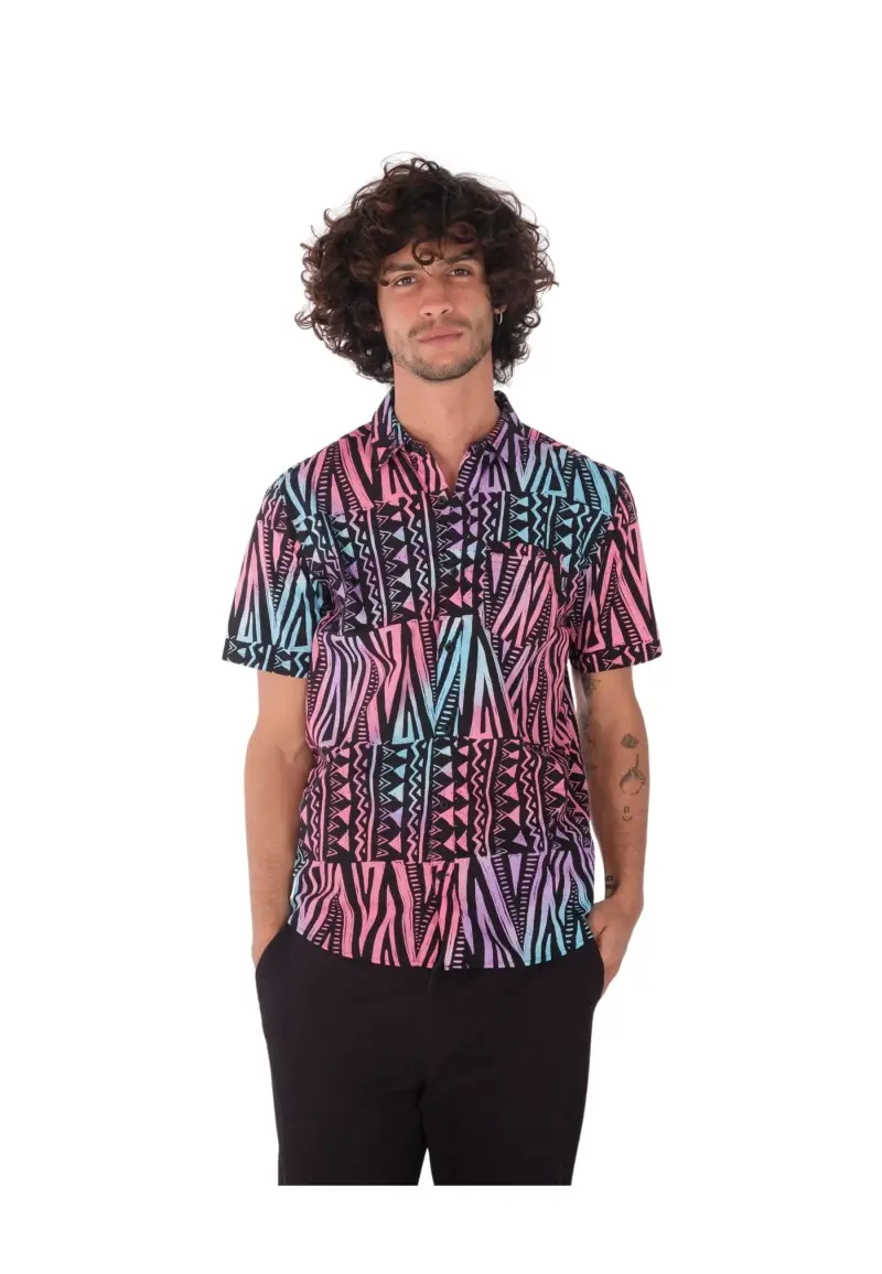 Camicia Organic Wedge - S / Multicolore