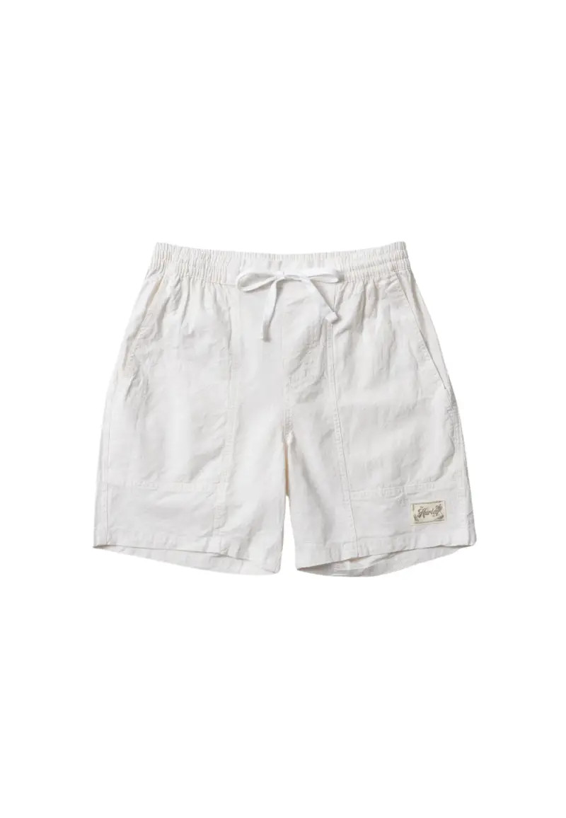 Shorts Baja Linen Volley 17 - S / Bianco