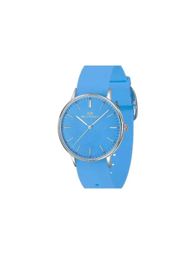 Orologio HW Gent Harry Williams - BEACH COLLECTION - Silicone Strap - HW2417M/02 Blue
